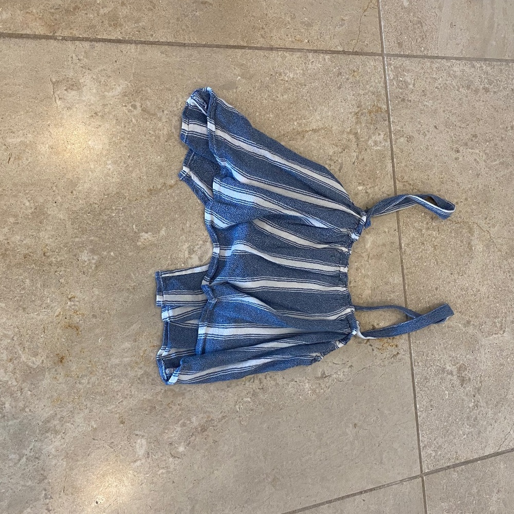 Cropped tank top Hollister small